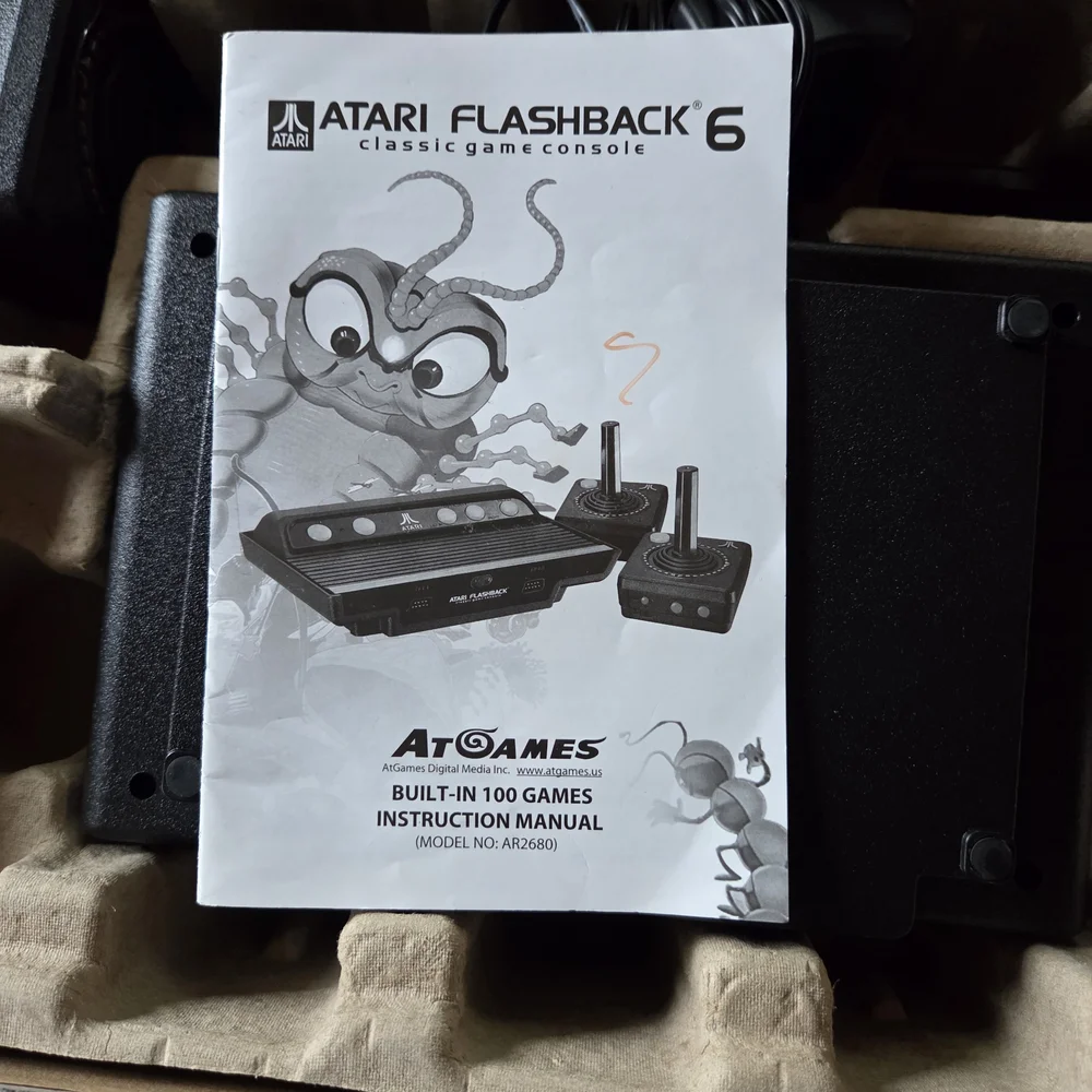 ATARTI Flashback 6 Classic Game Console - Black